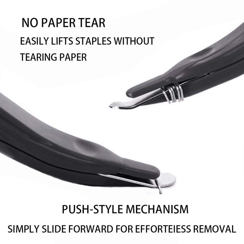 ZZTX 6 PCS Professional Magnetic Staple Remover Puller Staples Remover Staple Removal Tool for School Office Home 5 Colors - Image 4